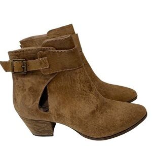 Free People Brown Ankle Boots